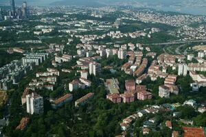 arial Visualizza di Istanbul Residenziale edifici foto