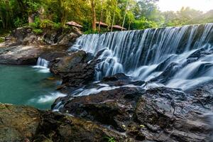 ka ang acqua autunno piccolo dimensione cascata ,nakhon no, Tailandia foto