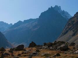 un' montagna gamma foto