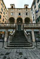 st. Peter nel banchi piazza - Genova, Italia foto