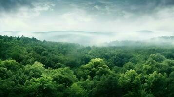 ai generato le foglie fogliame eco sfondo foto