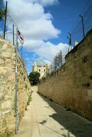 un' Visualizza di Gerusalemme mostrando re di davide tomba foto
