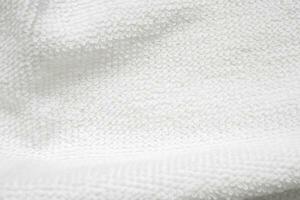 bianca cotone tessuto asciugamano struttura astratto sfondo foto