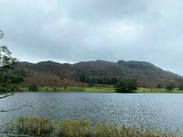 un' Visualizza di il lago quartiere vicino rydal acqua foto