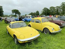 malpas nel cheshire nel il UK su 14 luglio 2023. un' Visualizza di un' classico auto . foto