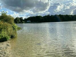 un' Visualizza di blake semplice lago vicino ellesmere nel shropshire foto