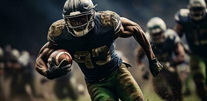 ai generato nfl è andando per rendere calcio video Giochi un ufficiale franchising ancora foto