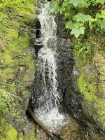 un' Visualizza di il nord Galles campagna a lago vyrnwy foto