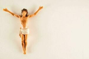 un' figurina di Gesù foto