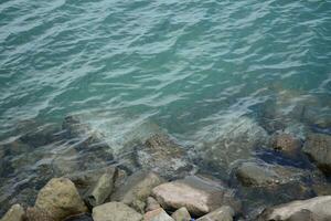 il atmosfera su il bordo di banda Aceh spiaggia foto