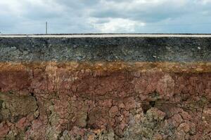 il strati di strada. non focalizzato Immagine foto