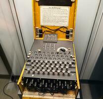 nsa Museo, Washington, Stati Uniti d'America - 15.12.2023 il enigma decodifica macchina a partire dal mondo guerra ii. foto