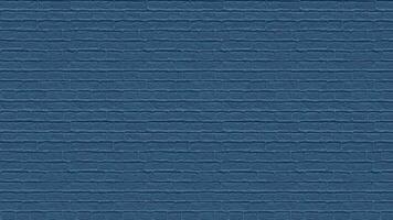sfondo di muro di mattoni blu foto