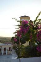 Architettura tradizionale del villaggio di theologos sull'isola di Rodi in Grecia foto