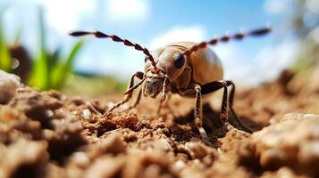 ai generato foto di tonchio su un' terra. generativo ai