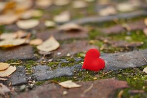 concetto di amore o solitudine non corrisposto e unilaterale. foto