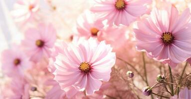 ai generato elegante fiore sfondo foto