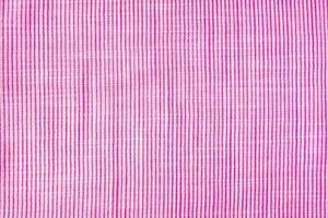 naturale rosa biancheria struttura con a strisce modello come sfondo, sfondo. superiore Visualizza, piatto posare foto