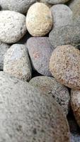 foto astratta con primo piano di oggetti di roccia