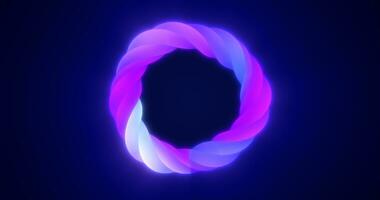 astratto viola energia Magia luminosa raggiante Filatura squillare di linee, sfondo foto