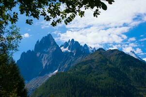 un' montagna gamma foto