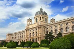 Museo con parco nel vienna, Austria foto