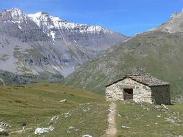 un' montagna gamma foto