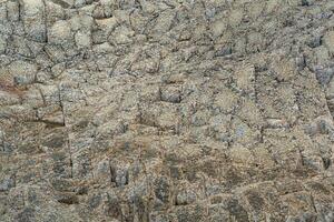 naturale sfondo, roccia struttura a partire dal Esposto alle intemperie colonnare basalto foto