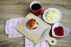 focaccina dolce per colazione foto