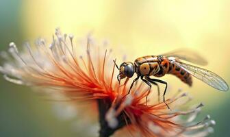 ai generato la libertà macro fotografia. ai generato foto