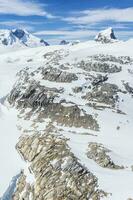 settentrionale patagonia ghiaccio campo, aereo Visualizza, laguna san Raffaele nazionale parco, aysen regione, patagonia, chile foto