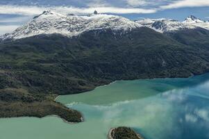 laguna san Raffaele nazionale parco, aereo Visualizza, aysen regione, patagonia, chile foto