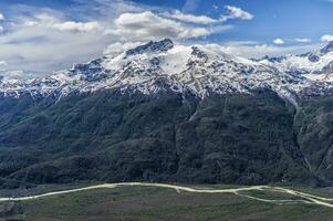 settentrionale patagonia ghiaccio campo, aereo Visualizza, laguna san Raffaele nazionale parco, aysen regione, patagonia, chile foto