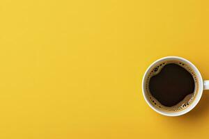 ai generato bene mattina caldo caffè. ai generato foto