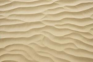 ai generato avvicinamento di sabbia modello di un' spiaggia nel il estate. ai generato foto