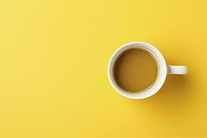 ai generato bene mattina caldo caffè. ai generato foto