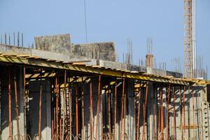 costruzione di un' Residenziale costruzione, rinforzata calcestruzzo strutture foto