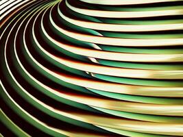 elegante e lusso verde bicchiere astratto geometria sfondo sfondo wow dispersione effetto 3d interpretazione foto
