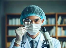 ai generato medico ricerche medicinali creare ai foto