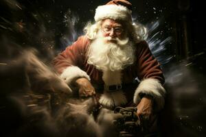 ai generato Santa Claus - generativo ai foto