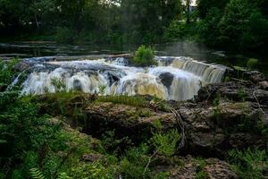 grande cascate a tramonto foto