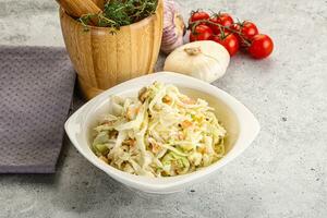 dietetico gustoso cole slaw insalata foto