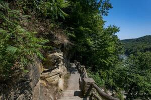 letchworth stato parco superiore cascate foto