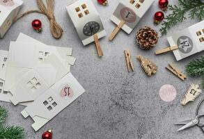 Avvento calendario, Natale i regali foto