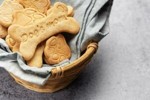 fatti in casa cane biscotti foto