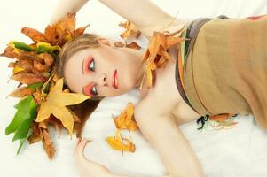 autunno donna ritratto foto