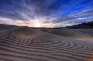 bellissimo paesaggio nel parco nazionale della valle della morte, california foto