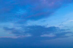 colorato d'oro cielo e nuvole con tramonto nel Messico. foto