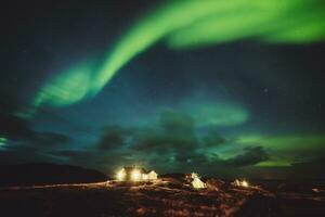 sorprendente Visualizza di aurora Borealis foto