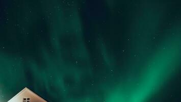 aurora Borealis sfondo, Islanda cielo foto